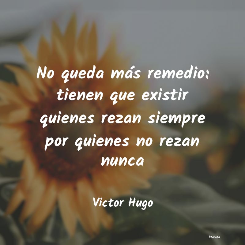 frases de Victor Hugo