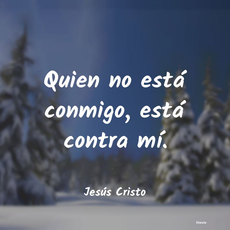 Frases de Jesús Cristo