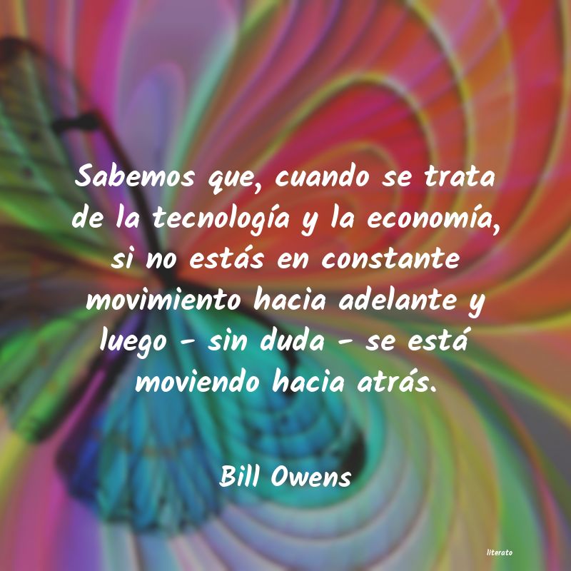 Frases de Bill Owens