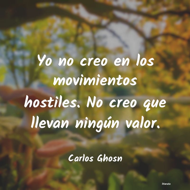 Frases de Carlos Ghosn