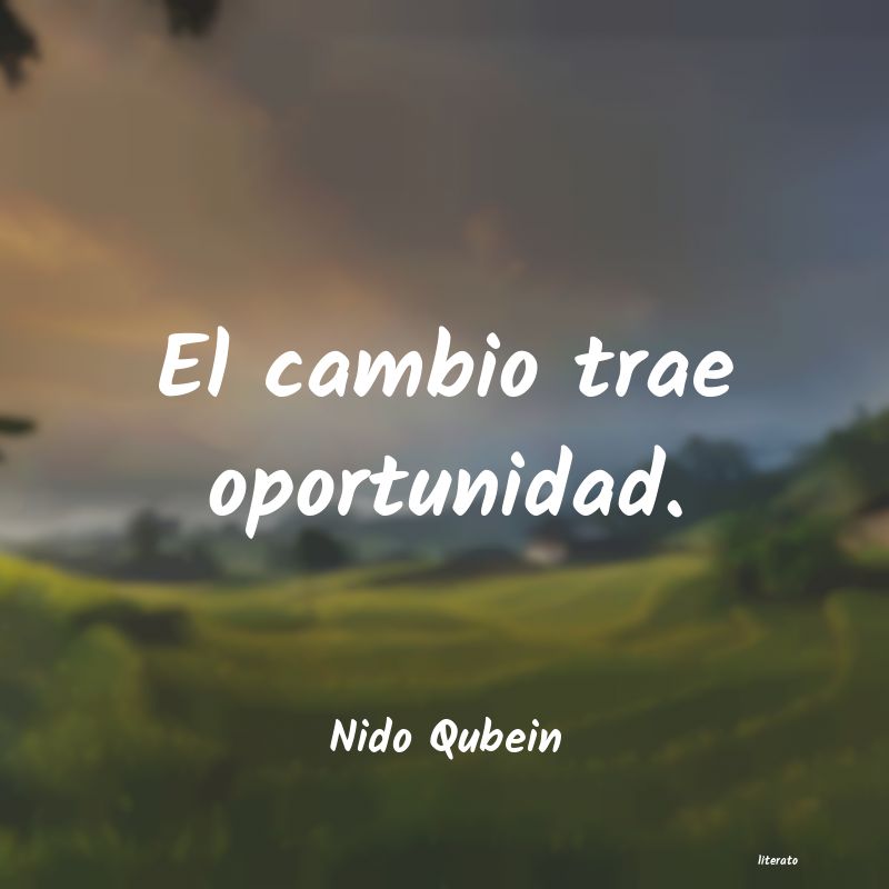 Frases de Nido Qubein