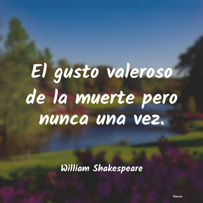 frases de William Shakespeare