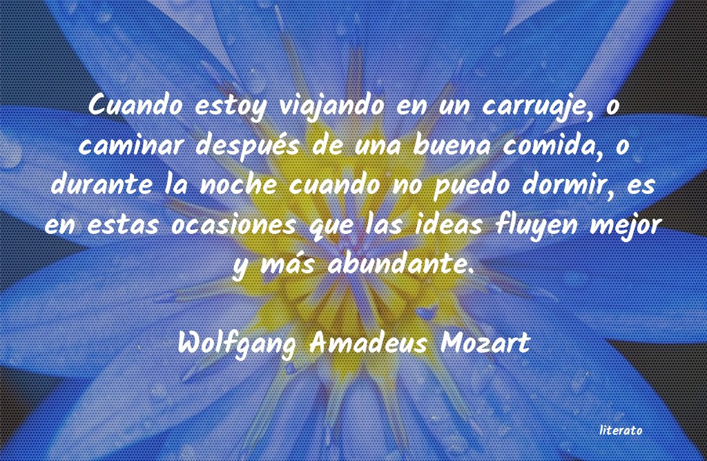 frases de Wolfgang Amadeus Mozart