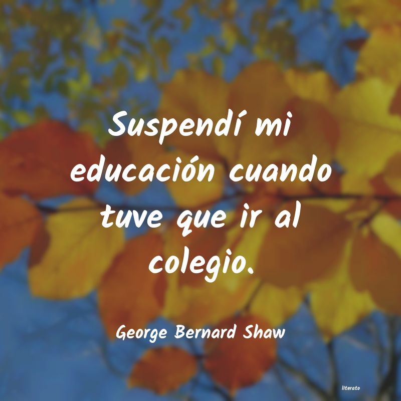 frases de George Bernard Shaw