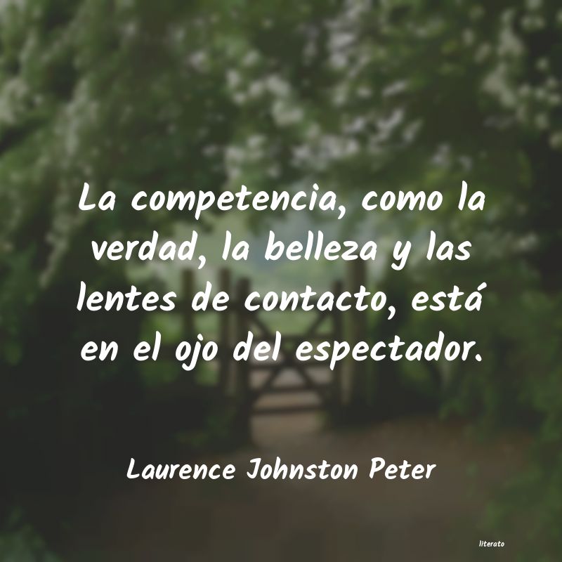 Frases de Laurence Johnston Peter