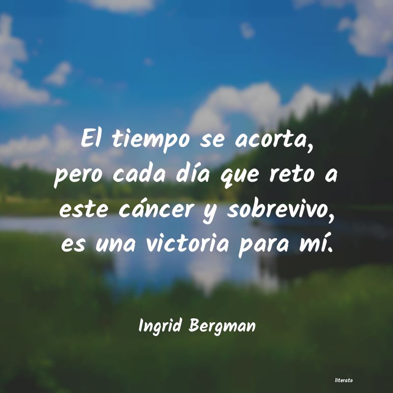 frases de Ingrid Bergman