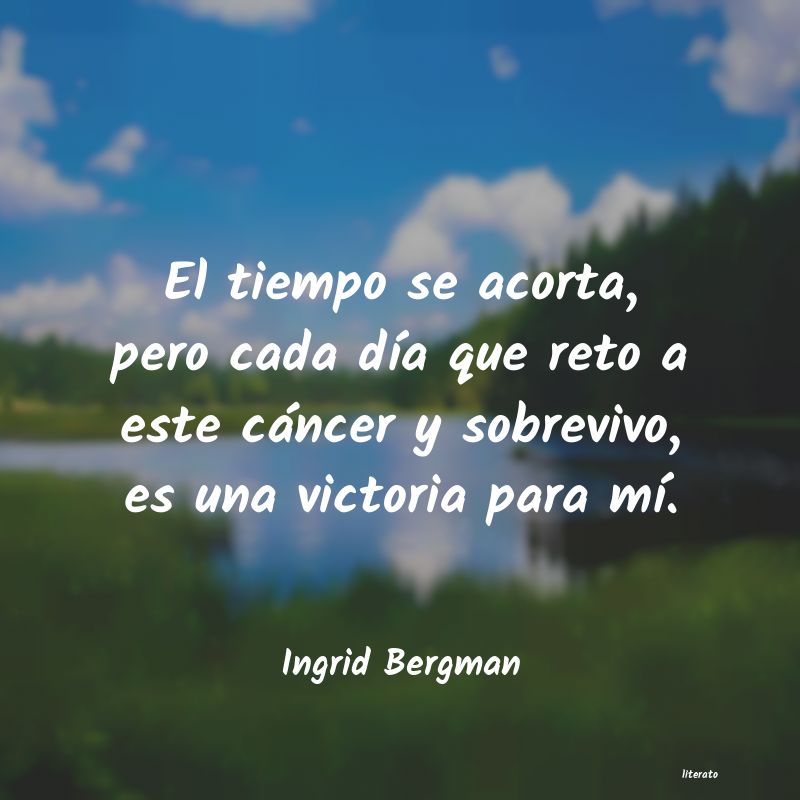 Frases de Ingrid Bergman