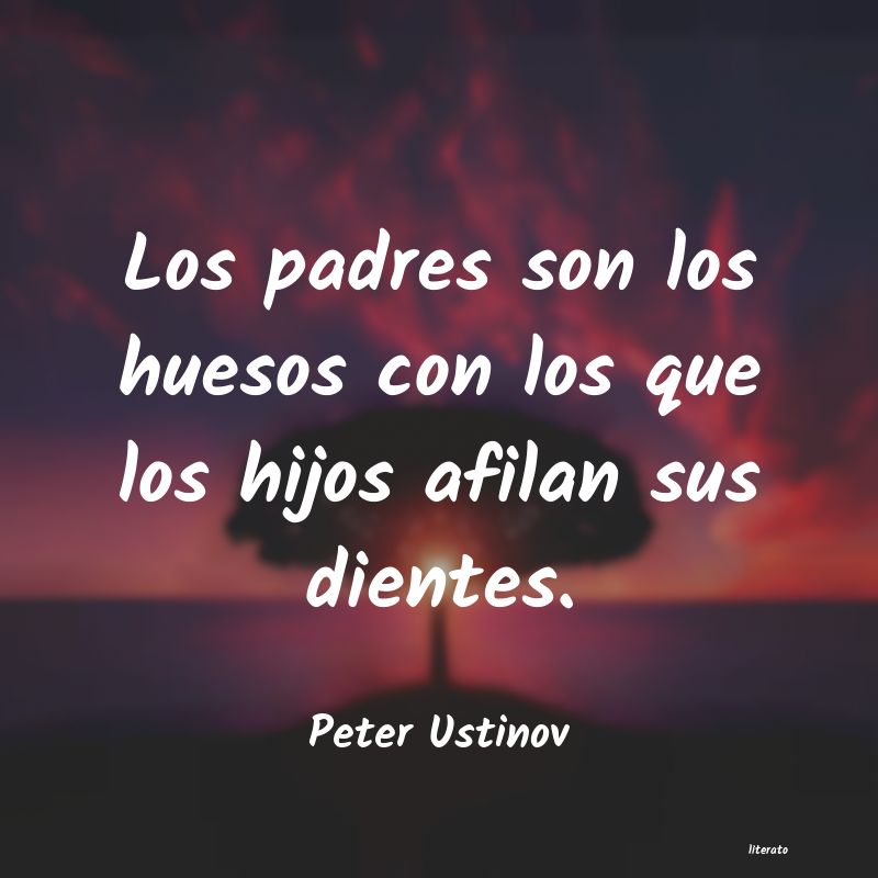 Frases de Peter Ustinov