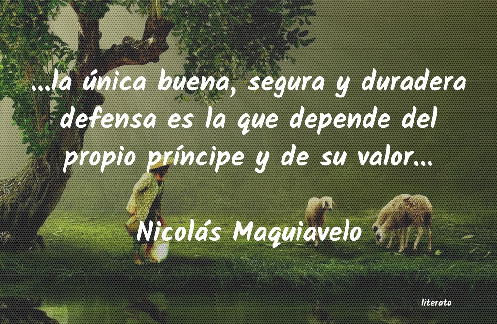 frases de Nicolás Maquiavelo