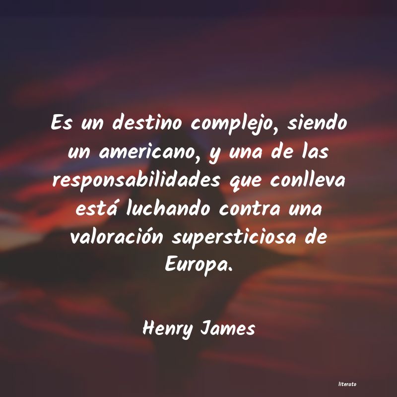 Frases de Henry James