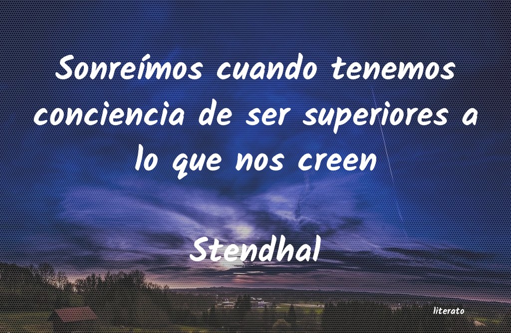 Frases de Stendhal