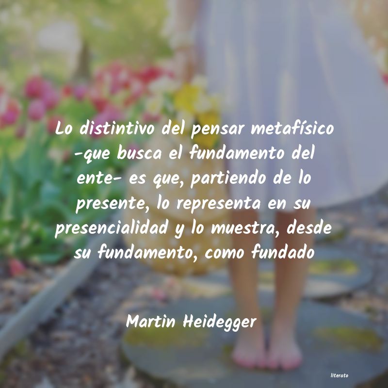 frases de Martin Heidegger