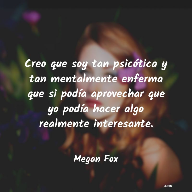 frases de Megan Fox