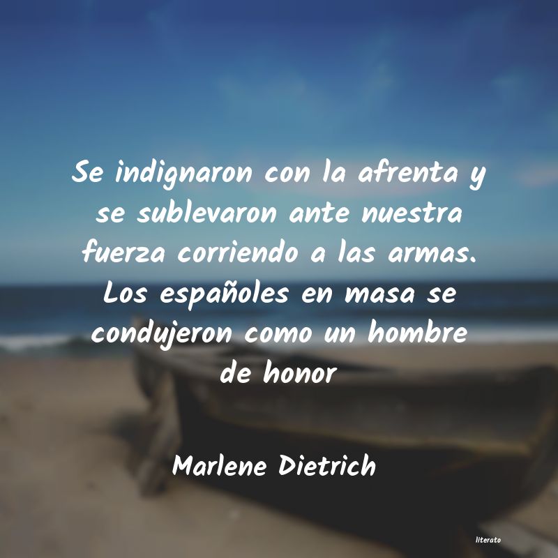 frases de Marlene Dietrich