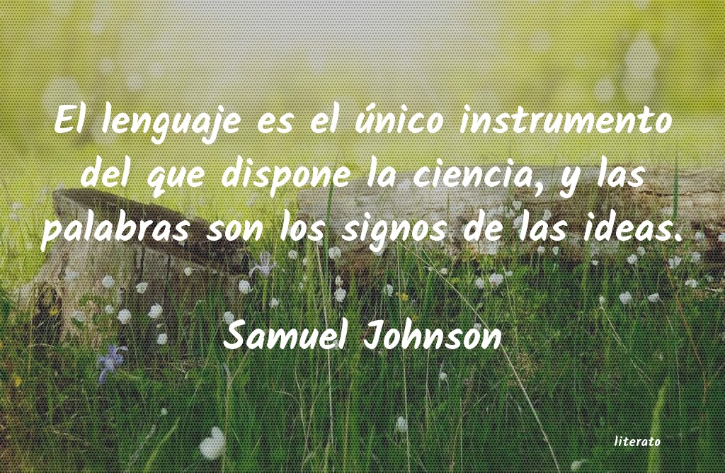 frases de Samuel Johnson