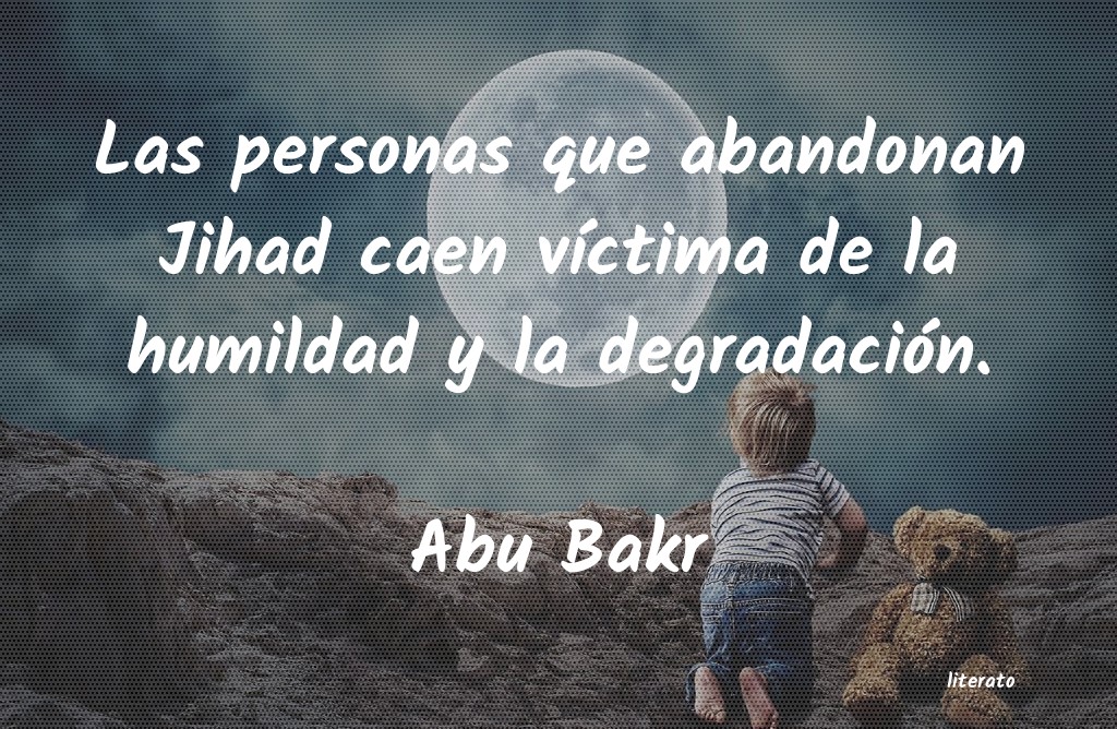 frases de Abu Bakr