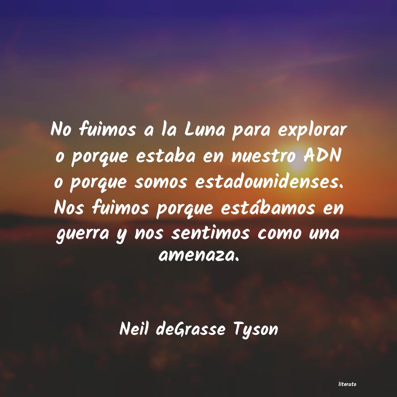 Frases de Neil deGrasse Tyson