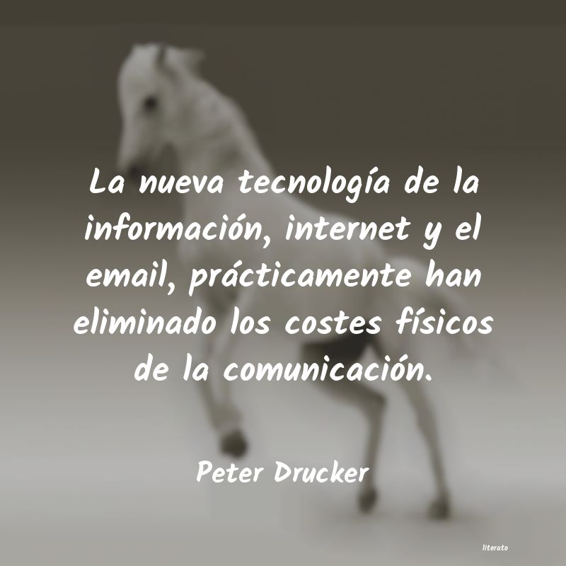 Frases de Peter Drucker