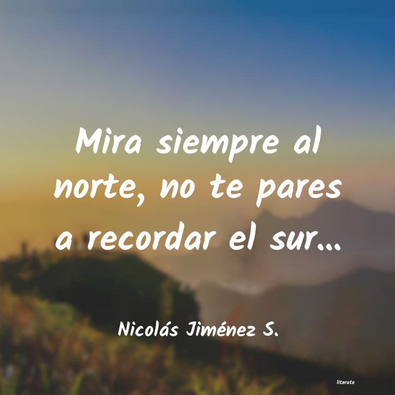 Frases de Nicolás Jiménez S.