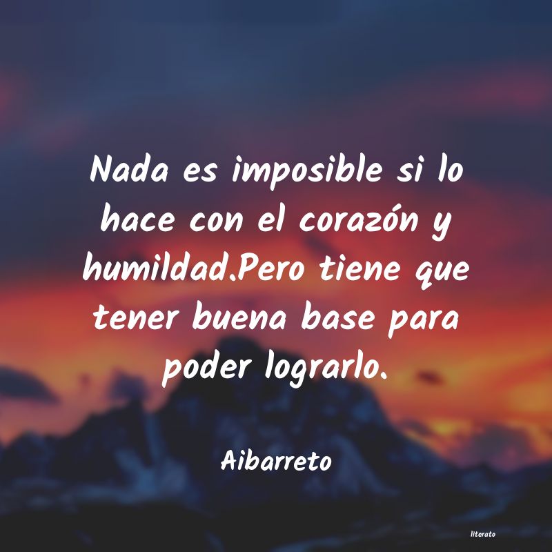 frases de Aibarreto