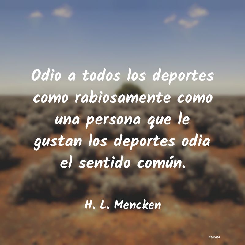 frases de H. L. Mencken