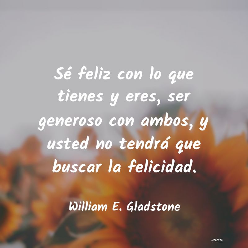 Frases de William E. Gladstone