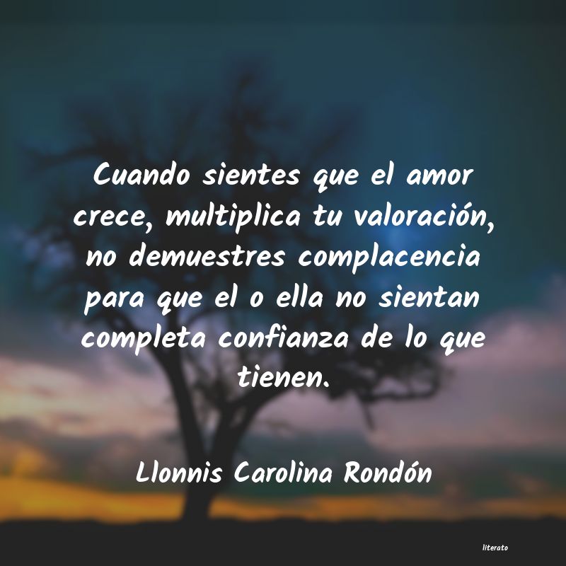 frases de Llonnis Carolina Rondón