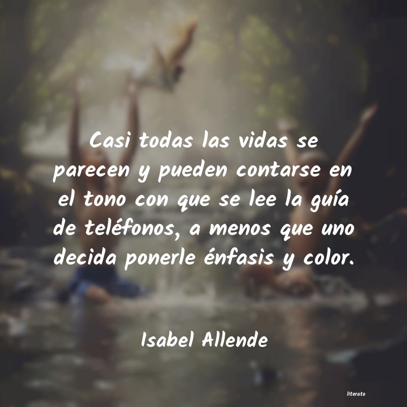 Frases de Isabel Allende