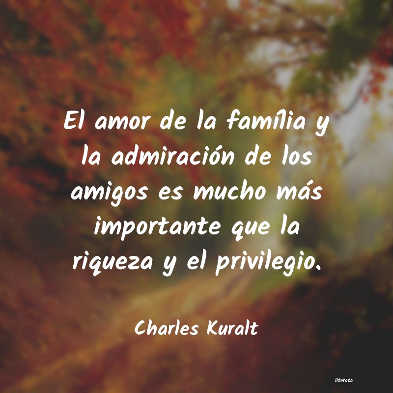 frases de Charles Kuralt
