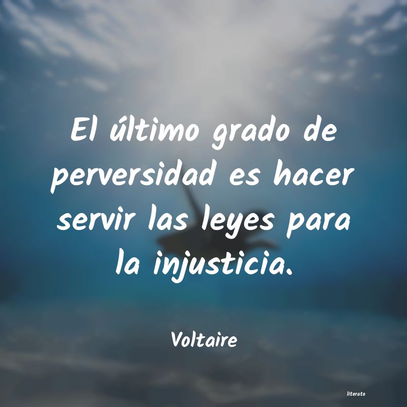 frases de Voltaire
