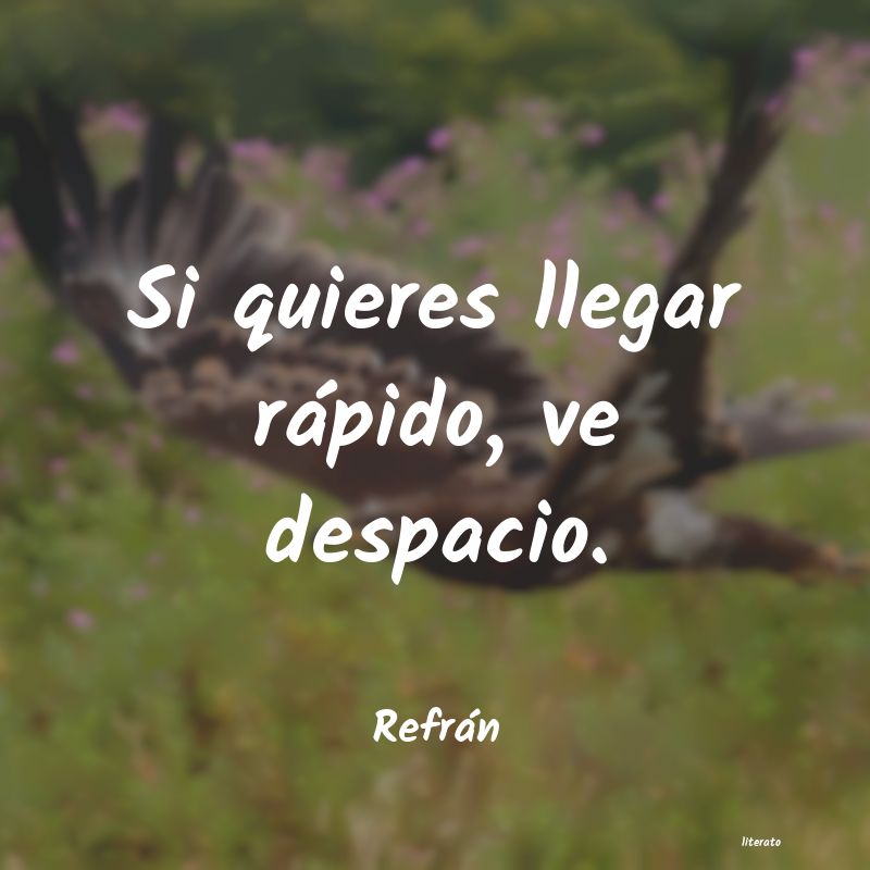 Frases de Refrán