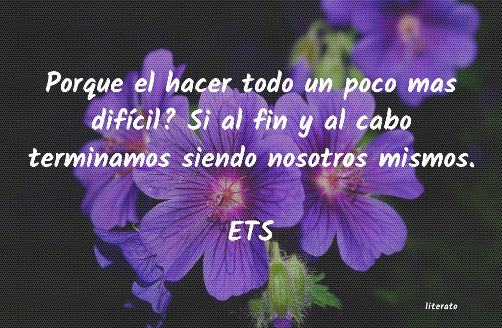 Frases de ETS