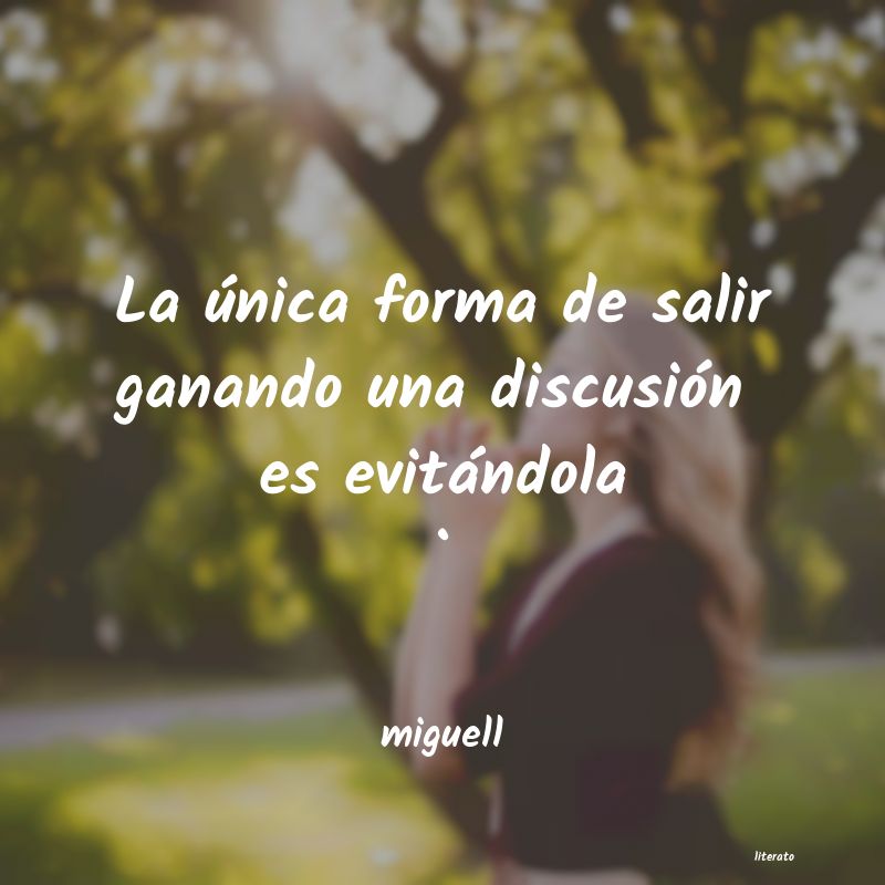 Frases de miguell