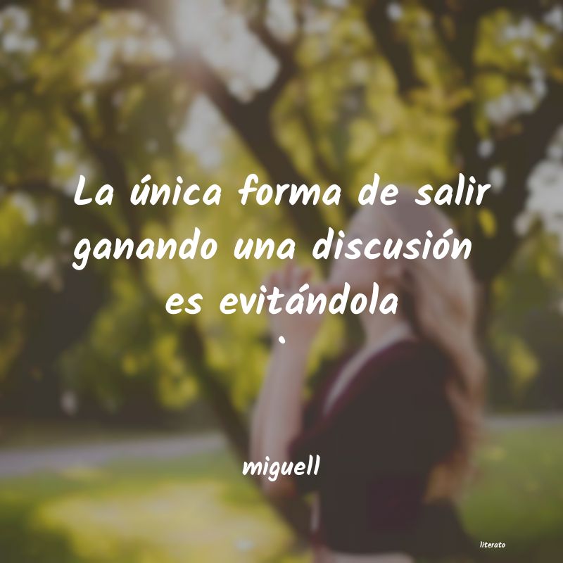 frases de miguell
