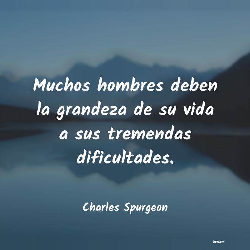 Frases de Charles Spurgeon