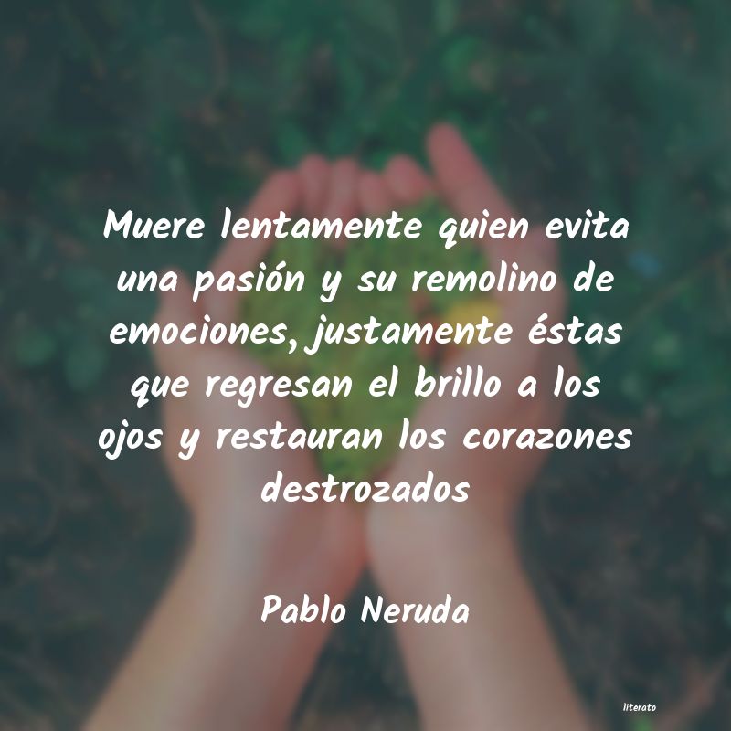 Frases de Pablo Neruda