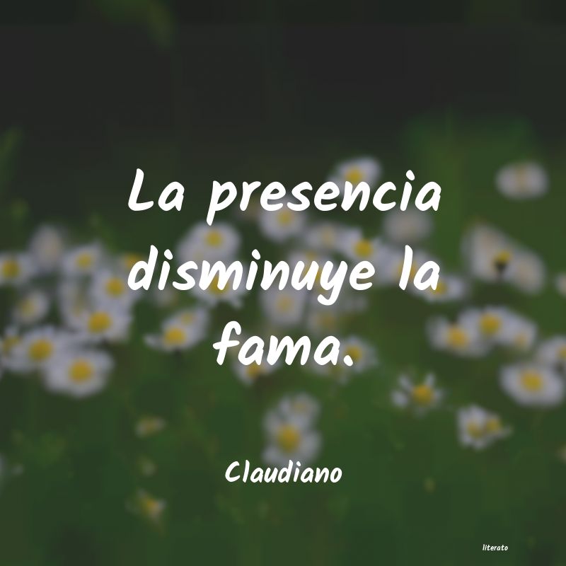 Frases de Claudiano