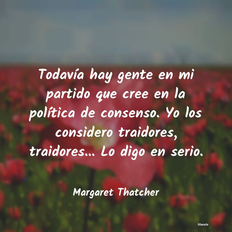 Frases de Margaret Thatcher