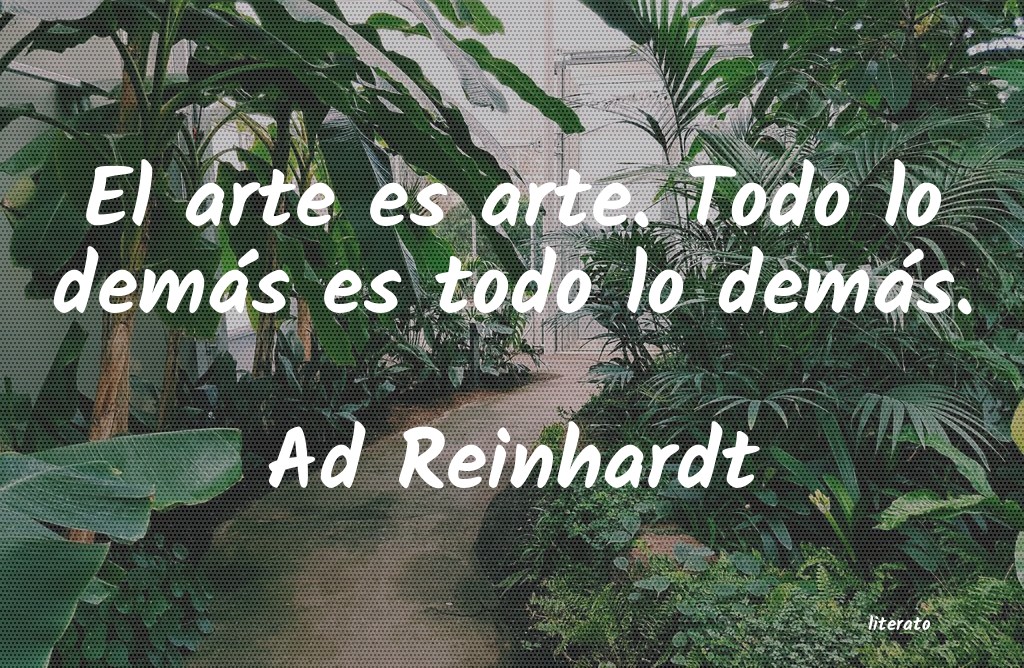 Frases de Ad Reinhardt