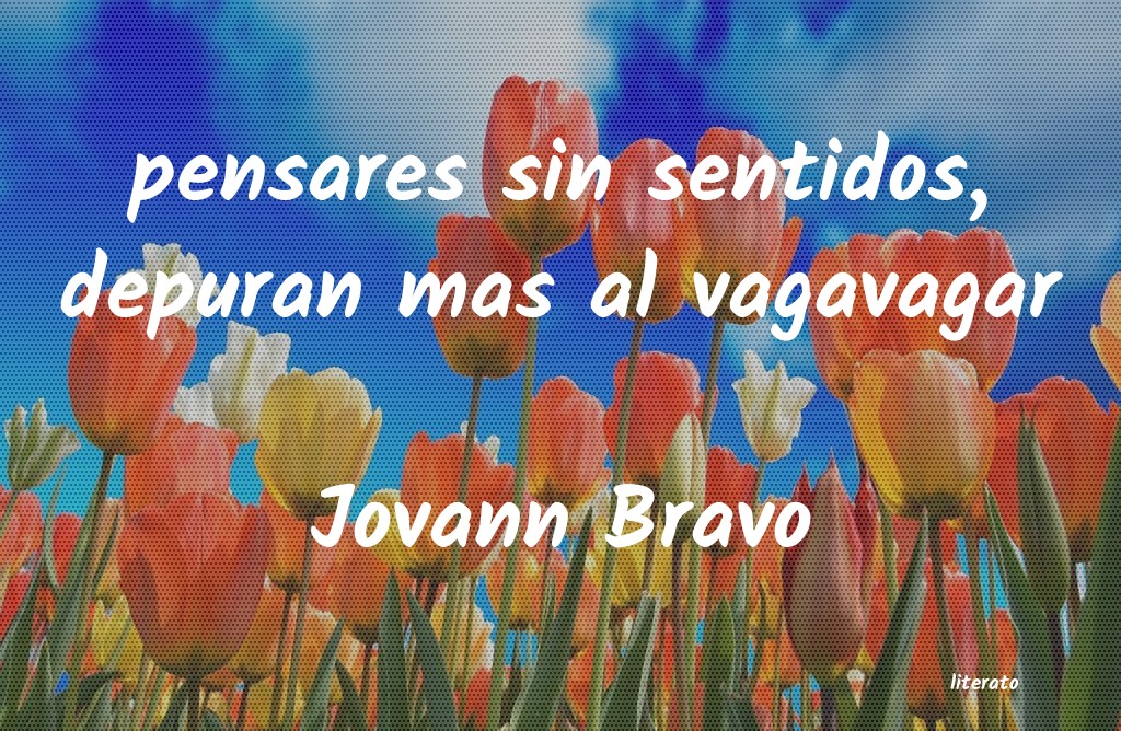 frases de Jovann Bravo