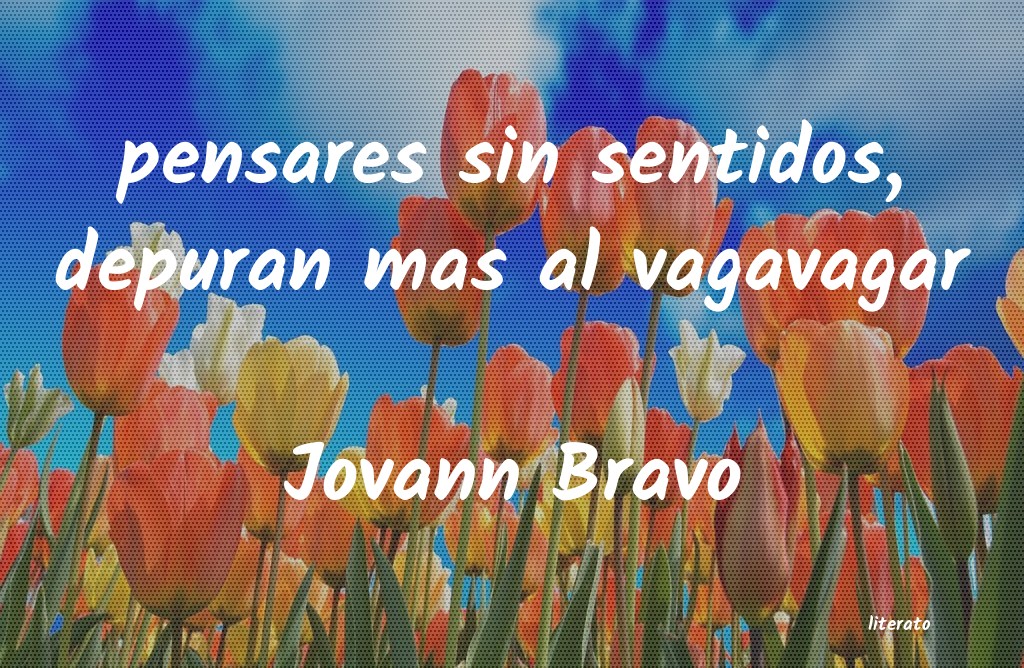 Frases de Jovann Bravo