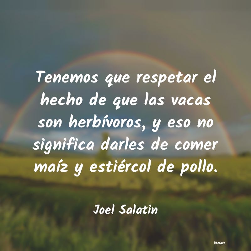 Frases de Joel Salatin