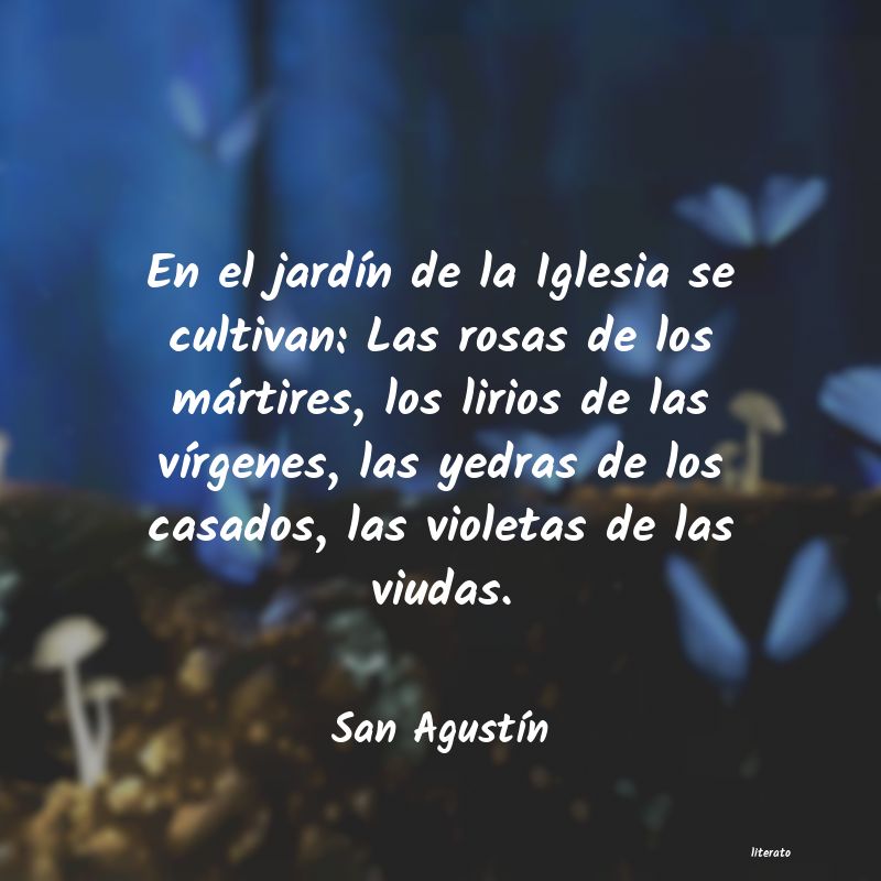 Frases de San Agustín