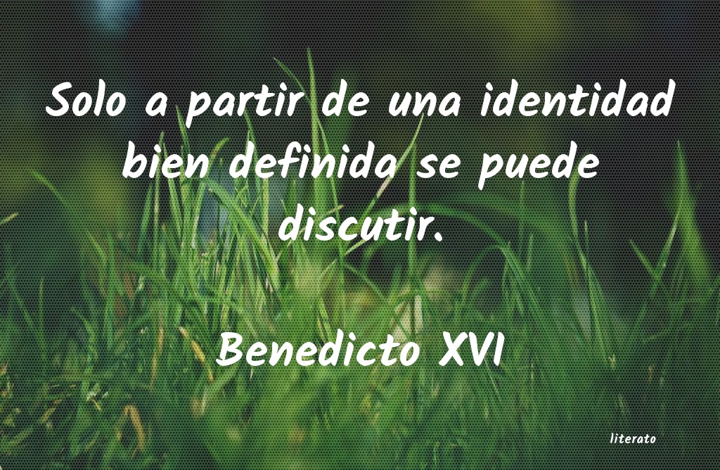 frases de Benedicto XVI