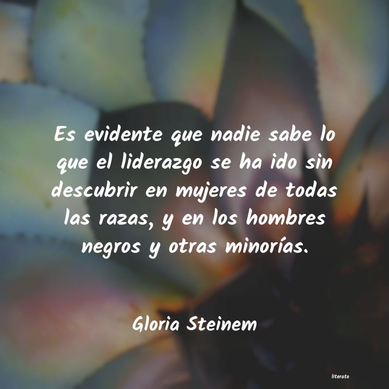 Frases de Gloria Steinem