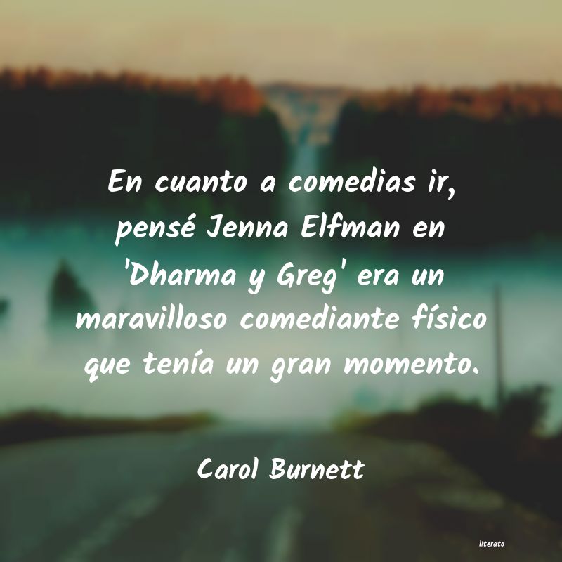 frases de Carol Burnett