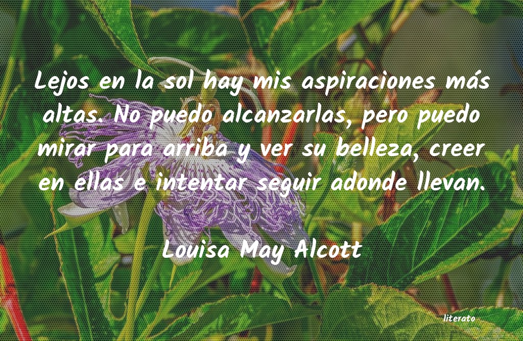 frases de Louisa May Alcott