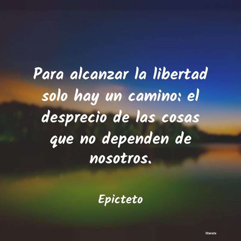 Frases de Epicteto