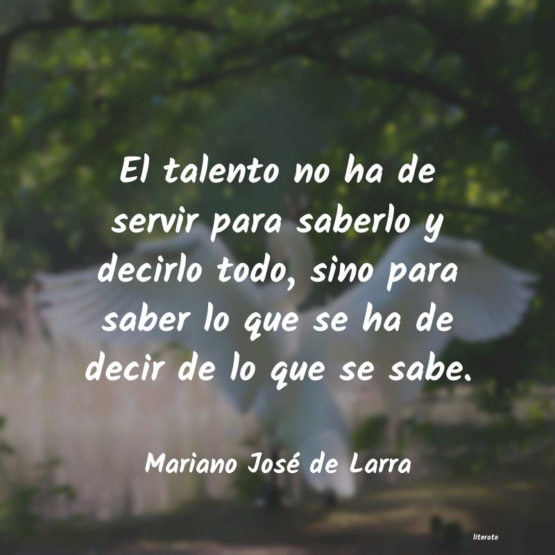 Frases de Mariano José de Larra