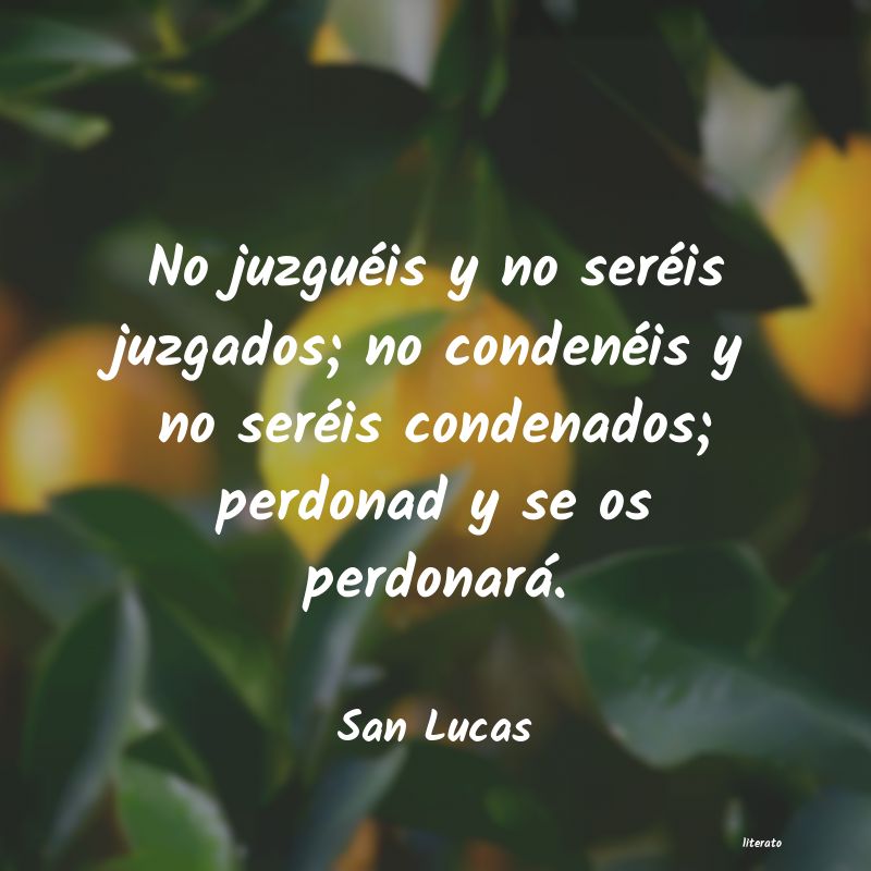 Frases de San Lucas